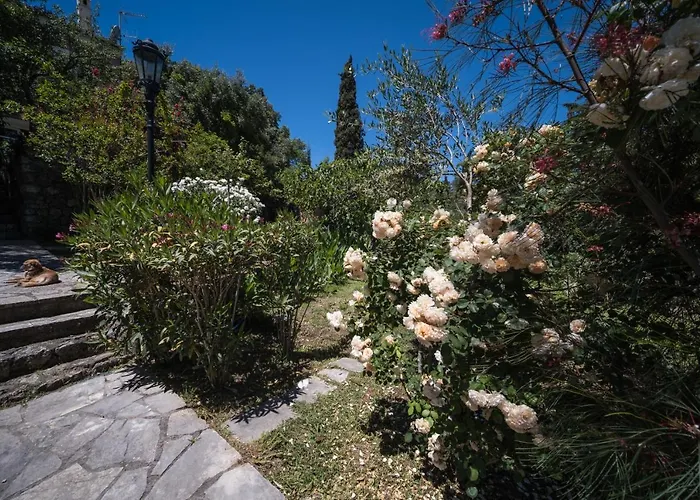 度假居 Riza Stone Cottage, Romantic House, Pet Friendly Vátos